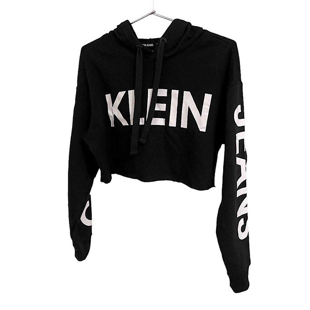 CALVIN KLEIN CROPPED HOODIE